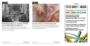 Screenshot showing an ad on the site.