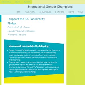 Screenshot of a Champion's Commitment.